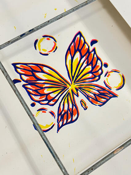 Linoleum Print (click for more)